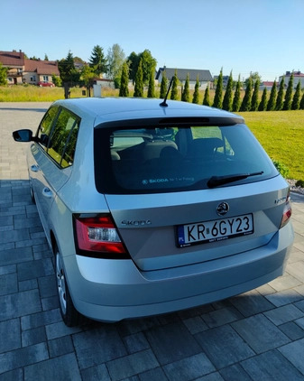 Skoda Fabia cena 34800 przebieg: 163000, rok produkcji 2018 z Mielec małe 172